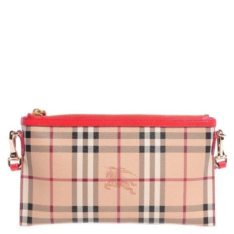 burberry small haymarket check clutch bag|Burberry crossbody clutch bag.